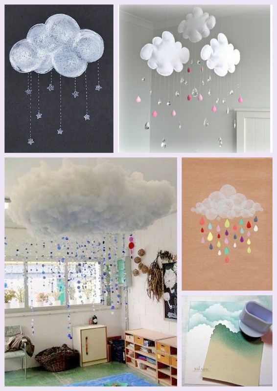 Les jolies idées des autres #3 : les nuages Jeux et bricolages pour enfants  (idées et explications), Les jolies idées des autres (idées et diy) -  Isastuce